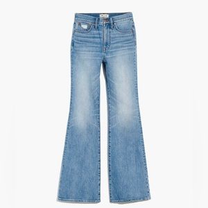 Madewell NWT! The Perfect Vintage Flare Jean in Delavan Wash